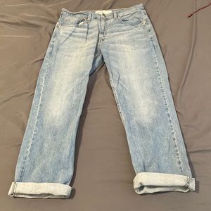 Signature Levi Strauss blue jeans